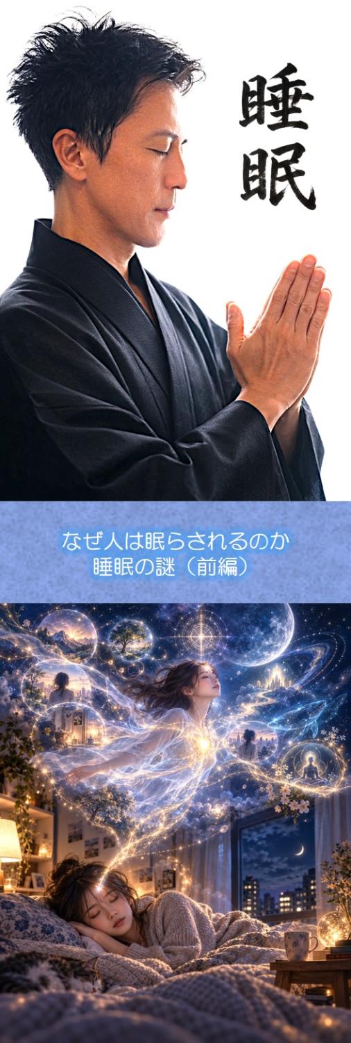  眠りで世界線が変わる ｜睡眠の謎