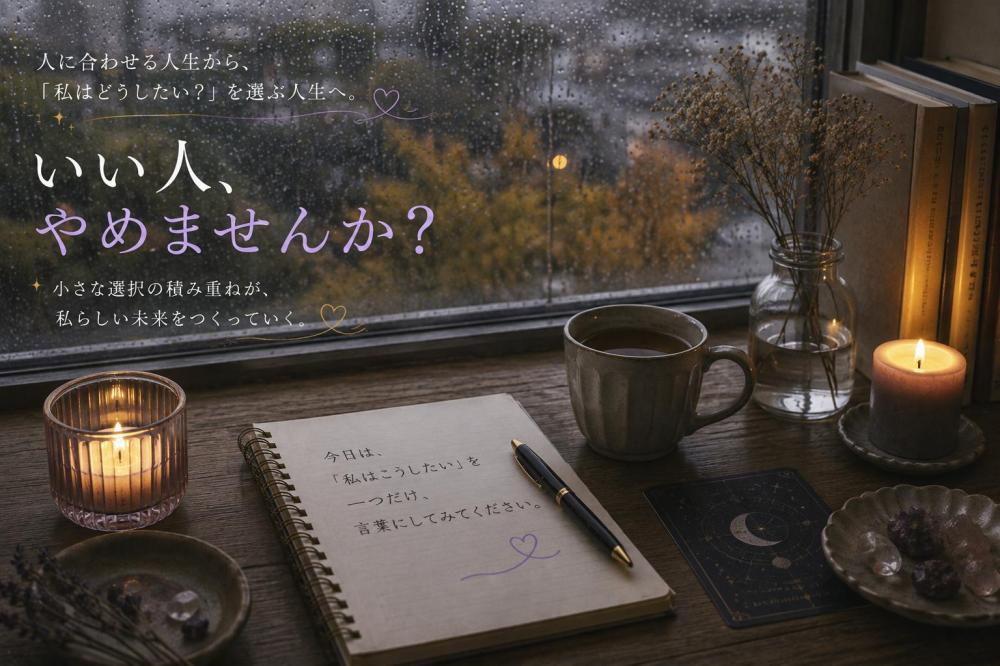 いい人やめませんか？