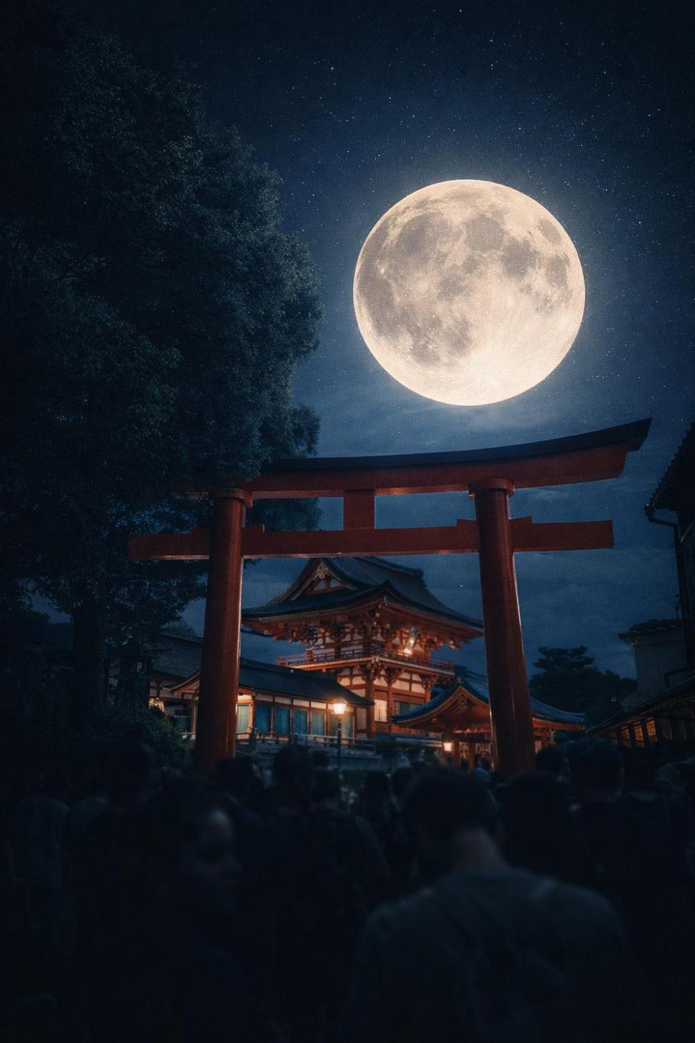 2026年、最初の満月「ウルフムーン」