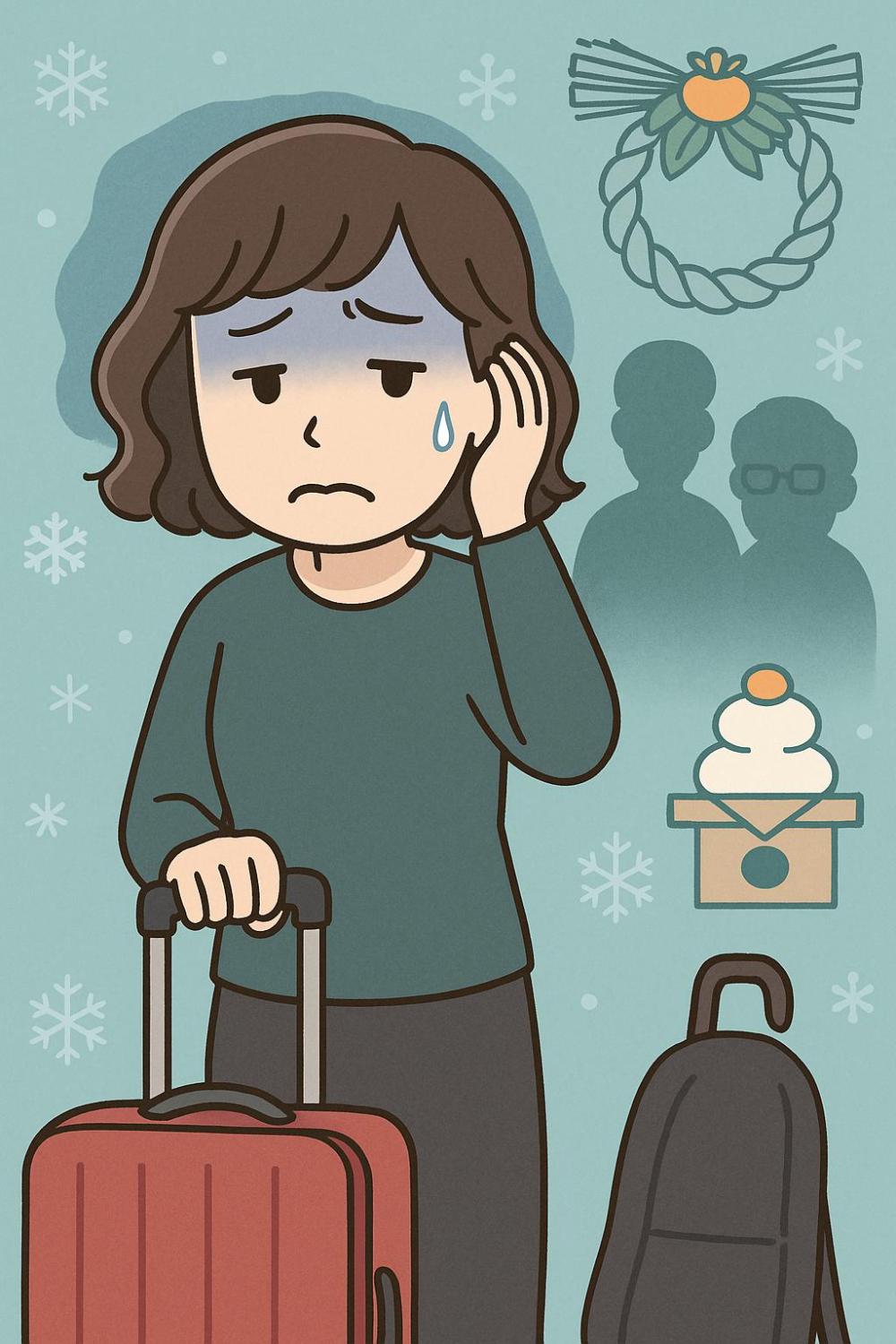 あと1ヶ月… また憂鬱な正月がやってくる