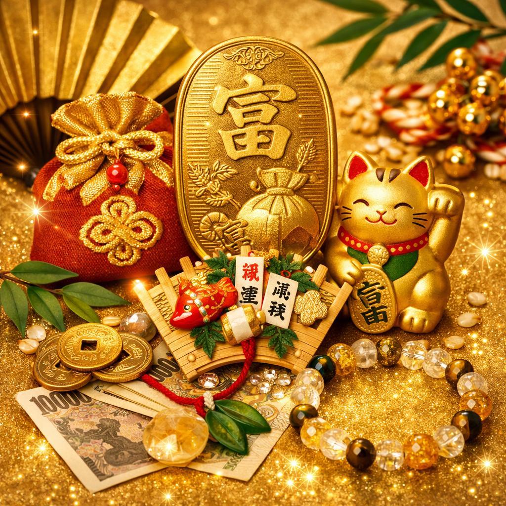 お金に悩む方へ｜金運お守り画像付き