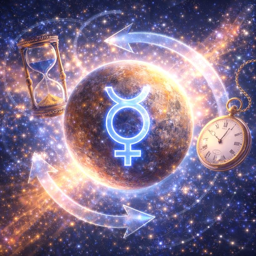 【水星逆行】混乱を転機に変える