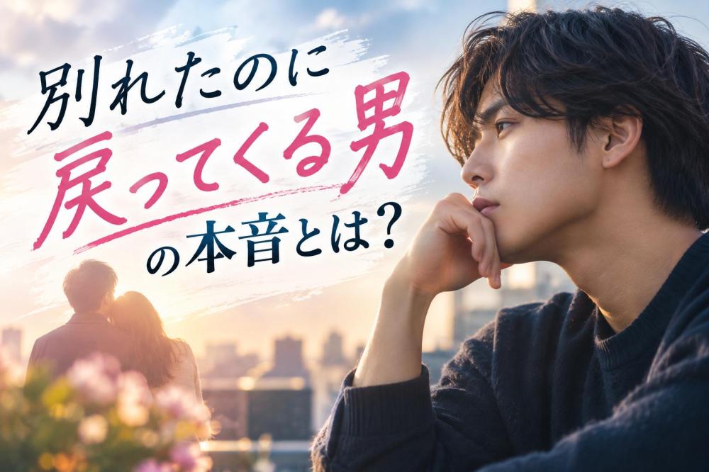 別れたのに戻ってくる男の本音