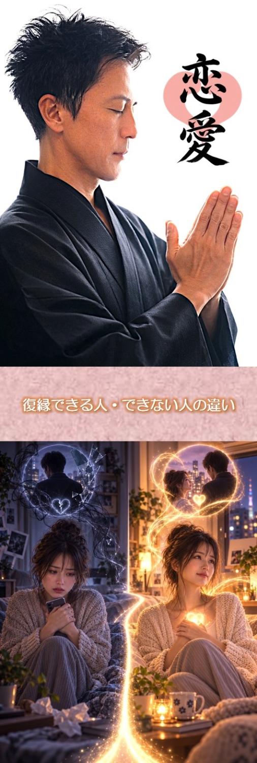 復縁できる人・できない人の違い