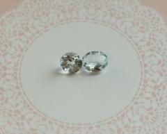 冬の晴れた空のような天然ブルートパーズ