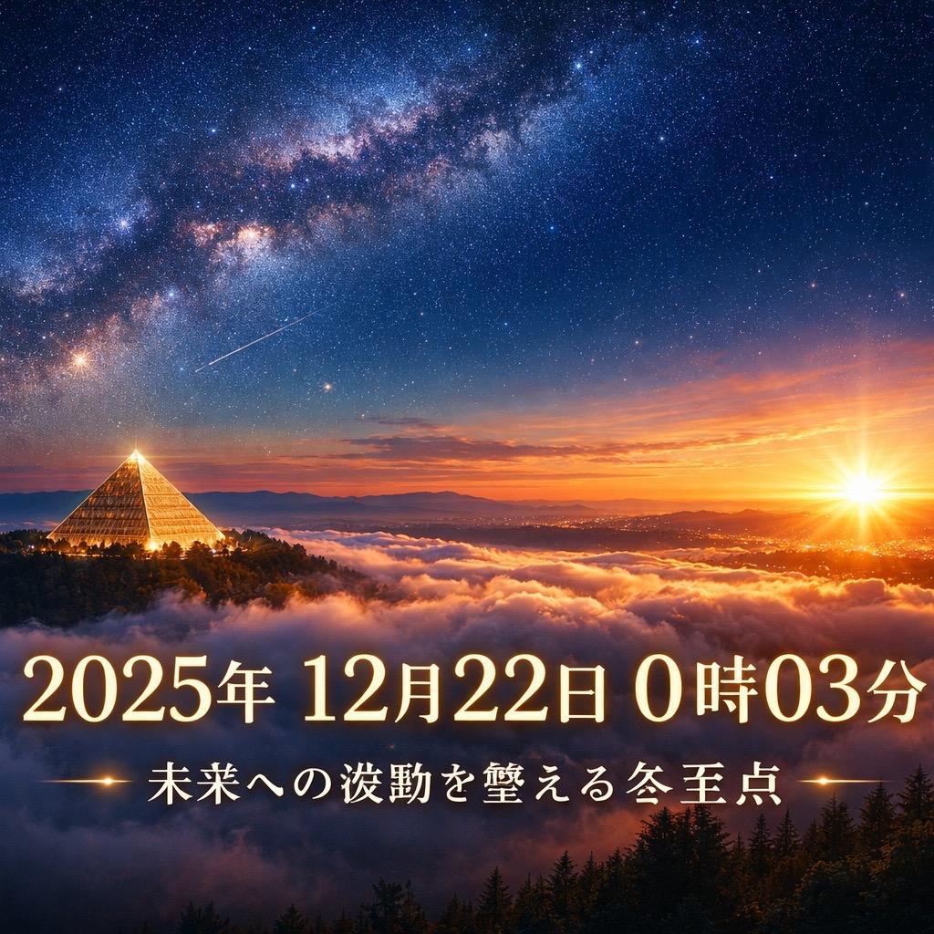 未来への波動を整える【冬至点】