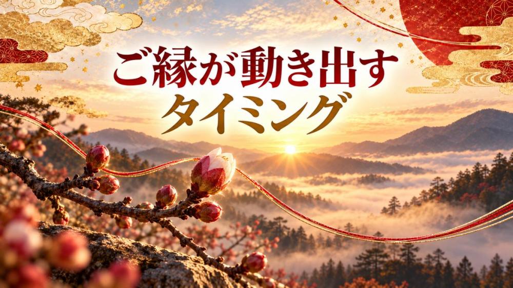 ご縁が動き出すタイミング【６】