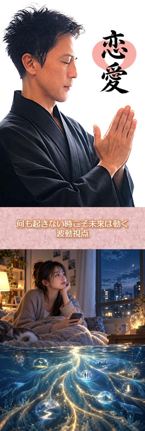 何も起きない時に未来は動く☆彡