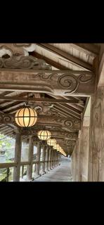 極楽浄土へ導かれる登廊