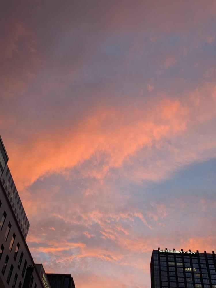 ５月４日の夕日